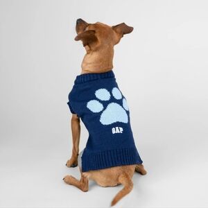 *NEW* GAP Dog Navy Knitted Sweater Size XS Pet Apparel …